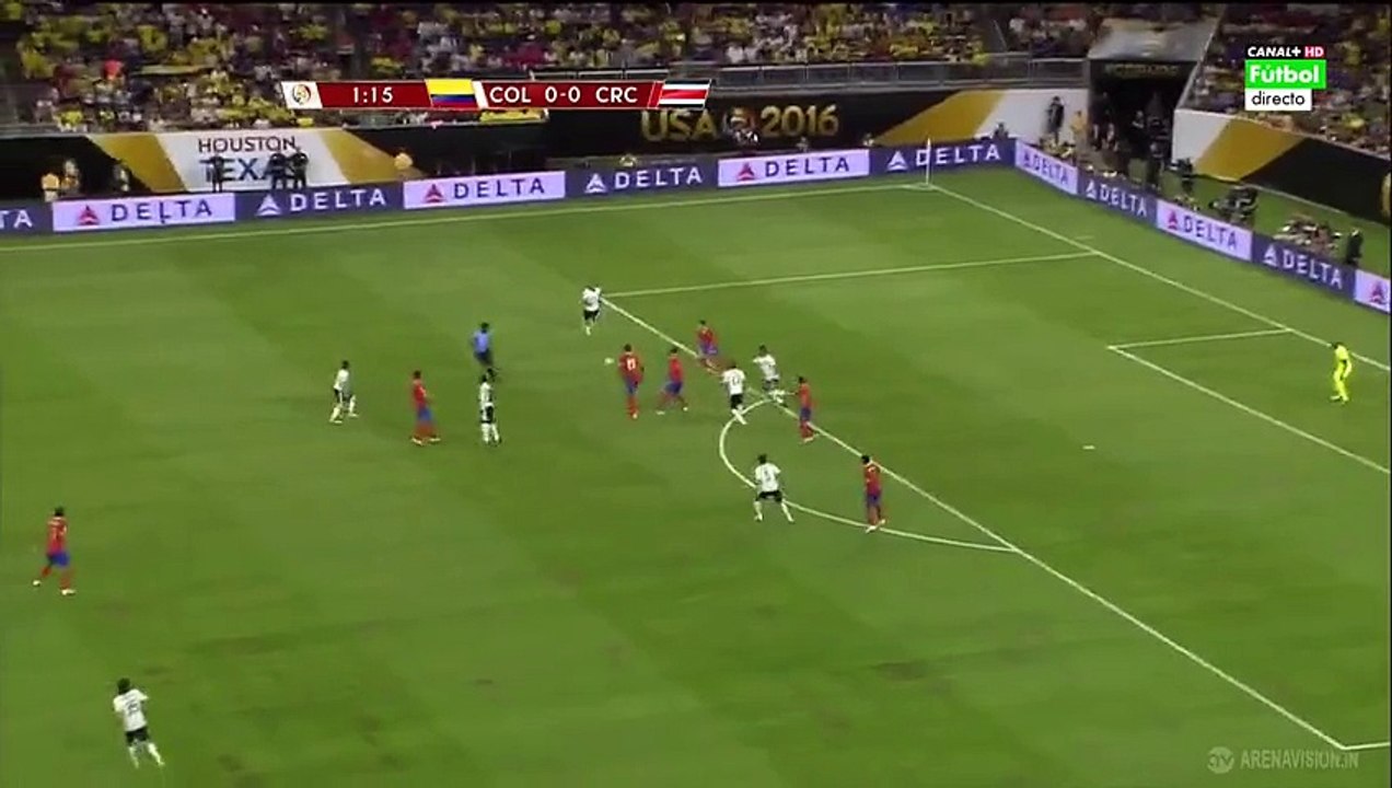 Celso Borges Goal HD - Colombia vs Costa Rica 0-1