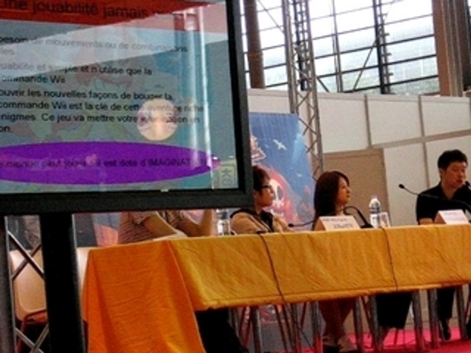 Zack & Wiki conférence Japan Expo 2007 (3)