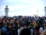 'Bella Ciao' al final de la manifestació del 25 d'abril 2006