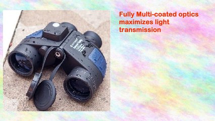 Barska Battalion 7x50 Binoculars winternal Rangefinder and Compass