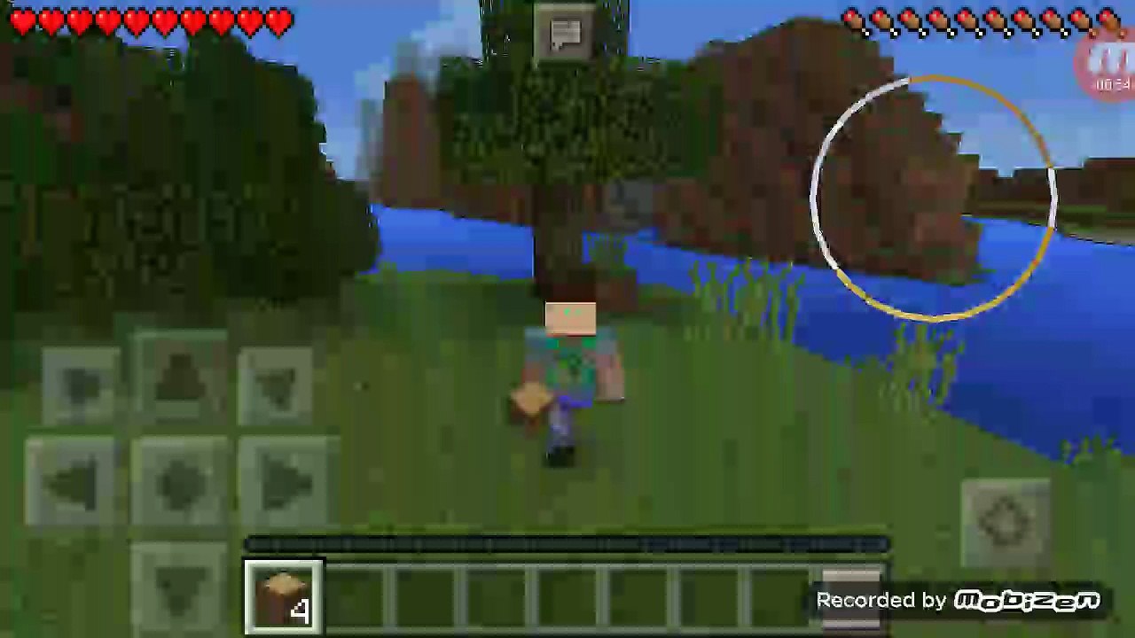 Minecraft Pe #1 Ein riesen loch :  )