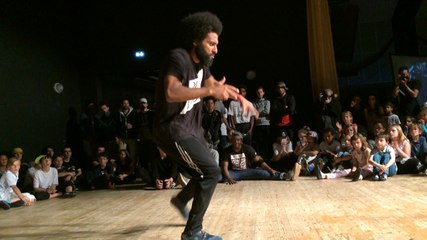 L'ouverture de la battle du festival de hip-hop