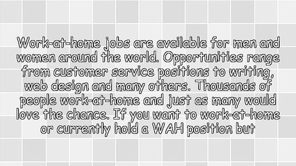 Spotting Fake Work-At-Home Opportunities