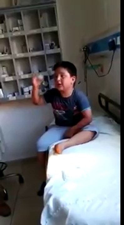 İğneden Korkan Çocuk Çok Komik