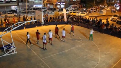 Hakkari'de "3x3 Streetball Turnuvası"