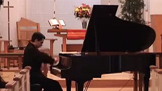 Davis plays first of Chopin's scherzo's