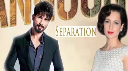 Shahid Kapoor on Kangana Ranaut Lashes Out