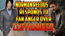 The Walking Dead's Norman Reedus Responds To Fan Anger Over NEGAN KILL Cliffhanger! Season 7 News!