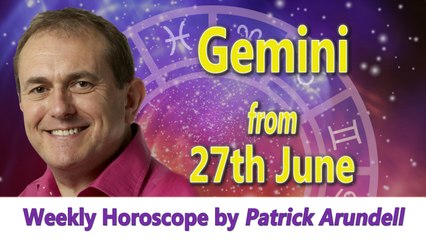 Gemini Weekly Horoscope from 27th June 2016