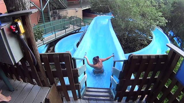 Scary Loop Water Slide at Schlitterbahn New Braunfels
