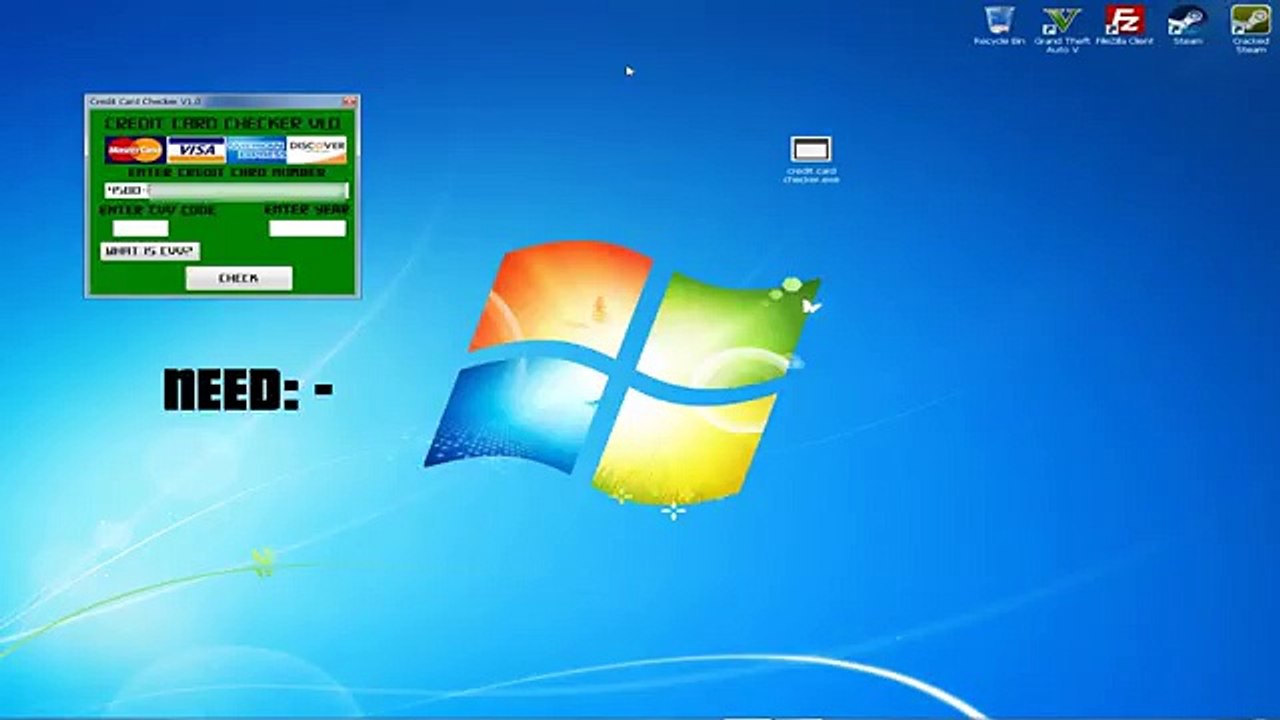 New Credit Card Number Generator + CVV 2017.