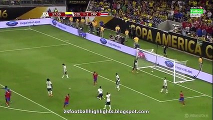 Celso Borges Second Goal HD Colombia 1-3 Costa Rica 11.06.2016 HD