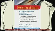 favorite   Essentials of EvidenceBased Academic Interventions
