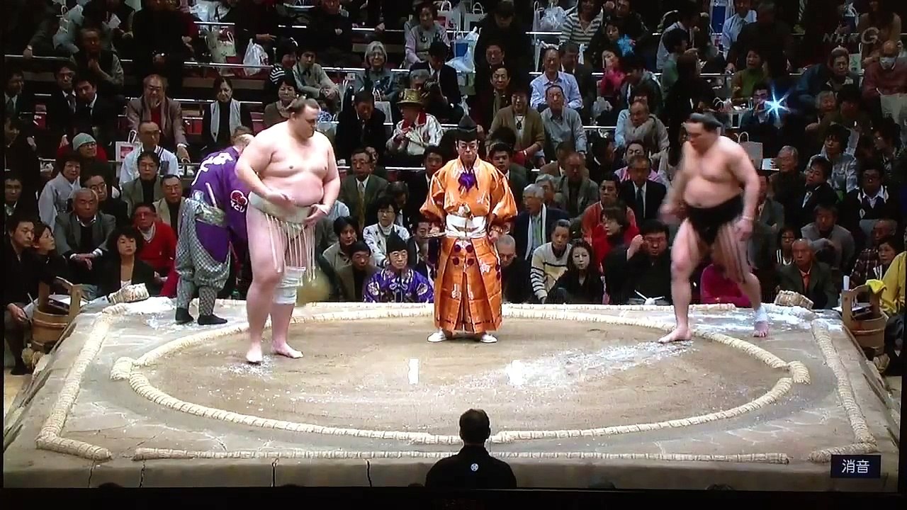 2013 Jan - Day 10 - Harumafuji v Baruto
