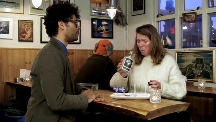 Richard Ayoade studies Icelandic Elves