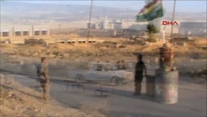 Irak'ta Işid'e Karşı Savaşan Kürt Peşmergeler Cephede