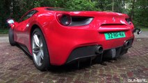 [ONBOARD RIDE] Ferrari 488 GTB - Accelerations, Downshifts & More!