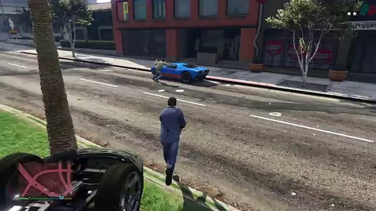 Saved by a citizen GTA V PS4