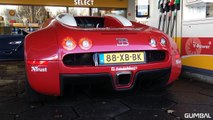 Bugatti Veyron 16.4 with Mansory Exhaust - Start up, Revs, Accelerating!