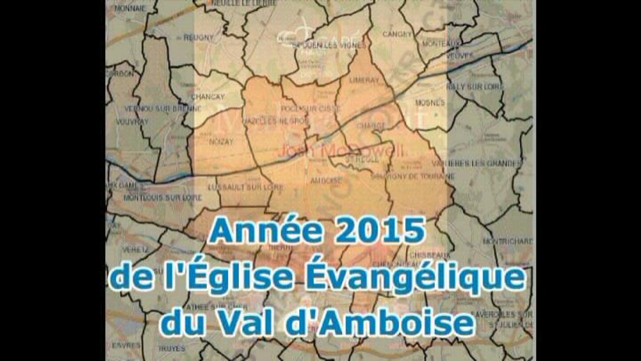 Activités en 2015 de l'Église Évangélique du Val d'Amboise.