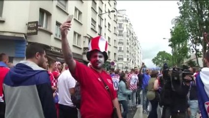 Türkiye-Hırvatistan Maçına Doğru - Paris (2)