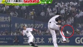 阪神-藤浪晋太郎に打球が直撃！ 控え投手も打ち込まれ大敗。