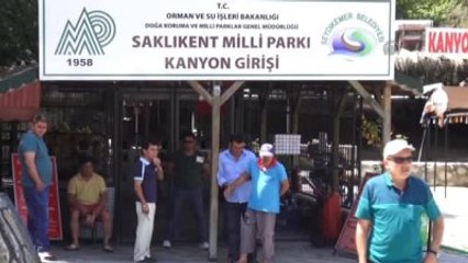 Saklıkent Kanyonu'nda "Keçi Operasyonu"