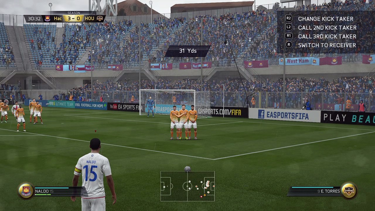 Naldo freekick