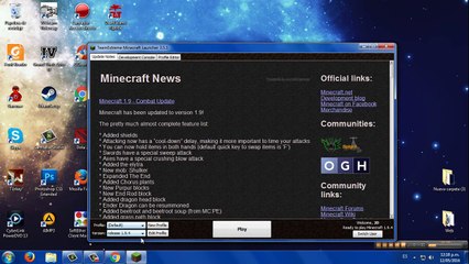 Descargar Minecraft (1.9.4)!! Actualizable