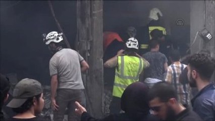 İdlib'e Hava Saldırıları
