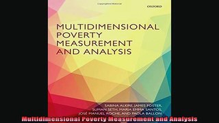 For you  Multidimensional Poverty Measurement and Analysis