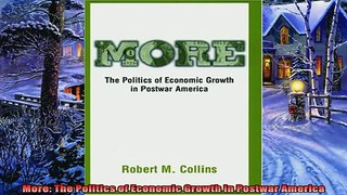 Enjoyed read  More The Politics of Economic Growth in Postwar America