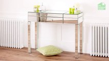Venetian Mirrored Compartment Dressing Table