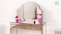 Venetian Curved Dressing Table Mirror