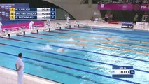 European Masters Championships, 100 m freestyle, Heat 129, Fabien Blondeau, ligne 7