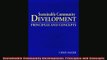 Read here Sustainable Community Development Principles and Concepts