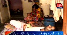 Karachi: Korangi resident Shahid compelled to disable life due to unavailability of treatment money, waiting for help