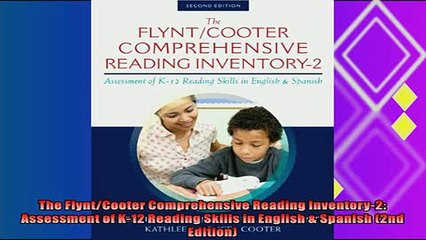 read here  The FlyntCooter Comprehensive Reading Inventory2 Assessment of K12 Reading Skills in