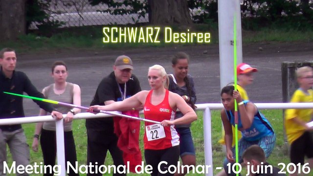 Meeting National de Colmar 2016 - javelot femmes