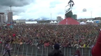 Holi Müzik Fest'te Renkli Görüntüler