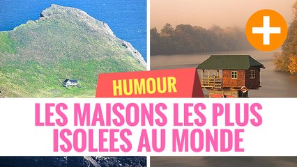 5 maisons les plus ISOLÉES au monde