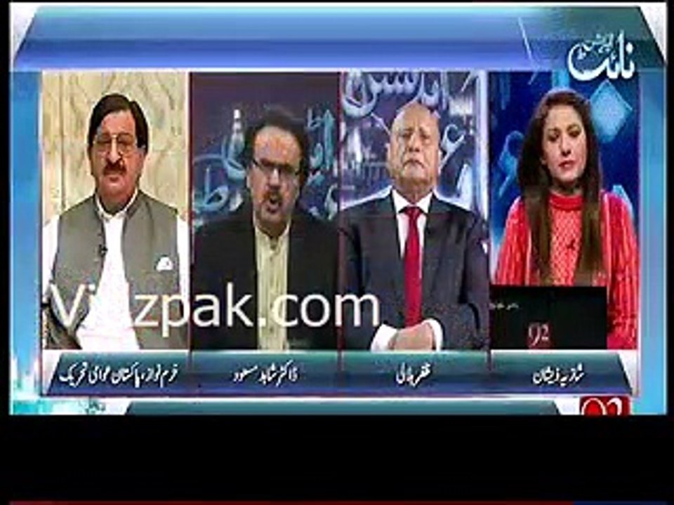 Adeelsaleem PTI as party will be present in Tahir ul Qadri's darna in Lahore - Dr Shahid Masood