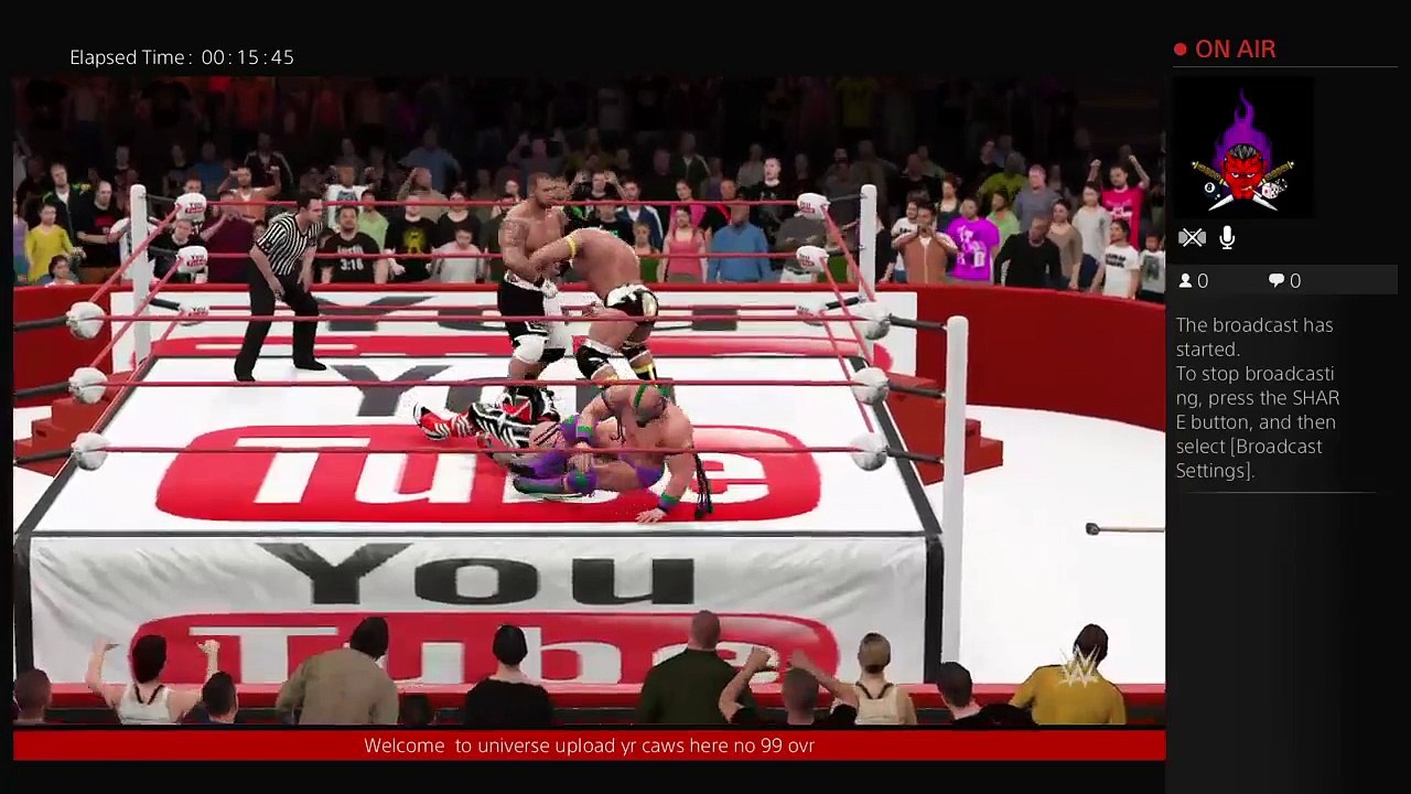 Wwe 2k 16 universe upload yr caws No 99 ovr wats yr hash tag (40)