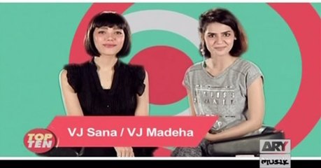 Musik Top 10 on Ary Musik in High Quality 12th June 2016