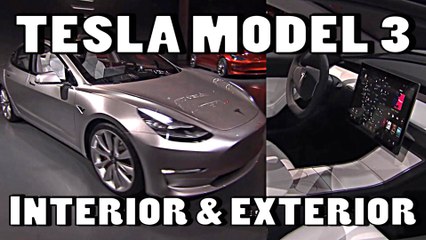 2017 Tesla Model 3 - Interior Exterior