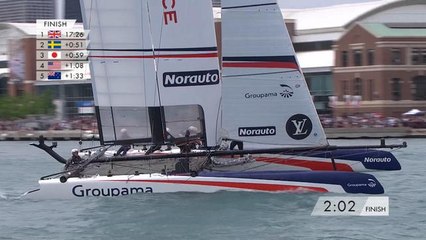 America's Cup Chicago - Arrivée régate 2
