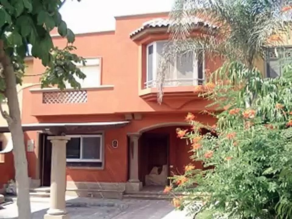 New villa Townhouse for rent semi furnished in palm hills 6 October City