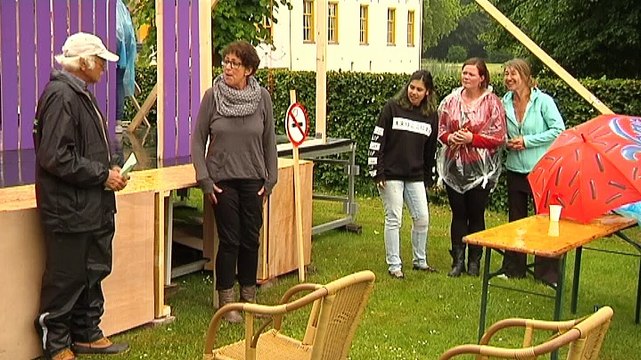 Fraeylemaborg maakt zich op voor openluchtspel met vloek - RTV Noord