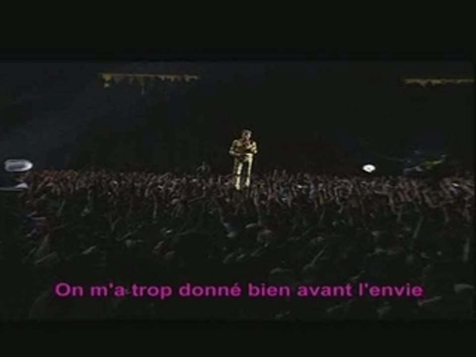 Johnny Hallyday- L'Envie (karaoké) avec johnny