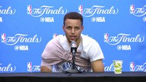 Stephen Curry Interview #2  Cavaliers vs Warriors - Game 5  June 12, 2016  NBA Finals Media Day